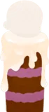 キャンドルケーキボディ