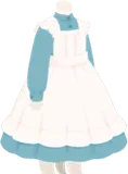 ティールームのメイドワンピ