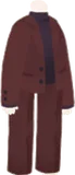 ブラウンスーツ