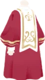 聖歌隊の服・赤