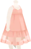 ルームキャミワンピ・コーラル