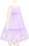 ルームキャミワンピ・ラベンダー