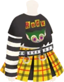 パンクロックスタイルコーデ・黄