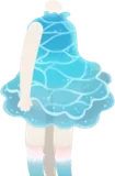たゆたう水面ワンピース・深海