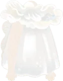 神秘に包まれた透明ワンピ