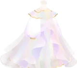 オパールのプリズムドレス