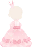 プリンセスなドレス