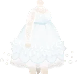 冷ややかな氷のドレス