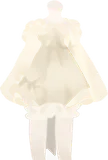 リネンフリルワンピ