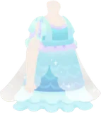 海辺のミニドレス