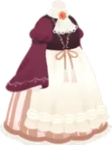 お菓子の魔女のワンピース