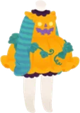 パンプキンワンピース・オレンジ