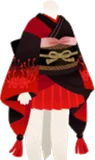 鮮やかな彼岸花の着物