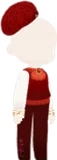 上品なニットコーデ
