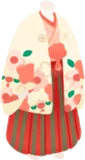 ポップな花の袴