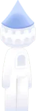 白いお城の塔