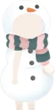 雪だるまの着ぐるみ