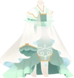 翡翠色の仙女の衣