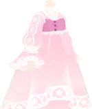 幻想のチュールワンピース・桜