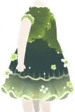 摘みたてフレッシュワンピ・深緑