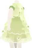 摘みたてフレッシュワンピ・白