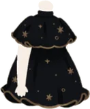 やわらかなコットンワンピ・夜空