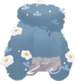 茂る草服・花
