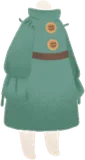 お手製のこびと服・グリーン