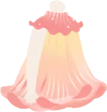 花びらブルームワンピ・ピンク