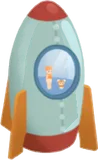 ミニチュア宇宙ロケット
