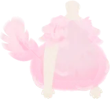 羽毛ワンピース・ピンク