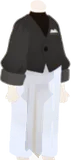 社長のシンプルモノトーン服