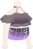オフショルダービキニ・ブラック