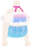 オフショルダービキニ・ホワイト