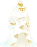 祝福の天使のロングドレス