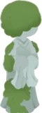 忘れ去られた石像