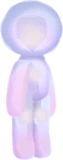 光るわたあめボディ