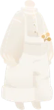 ふんわりオーバーオール・白