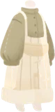 ふんわりオーバーオール・緑