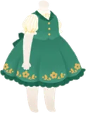 クラシカルワンピース・グリーン