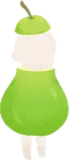 ツヤツヤな洋梨