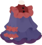 波打つフリルワンピ