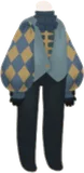 戸惑う紳士のベスト・青