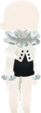 誘う少年の服・白