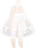キッチンレースエプロン