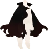 狂気に満ちた詩人のロングマント