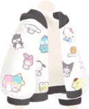 サンリオキャラクターズパーカー