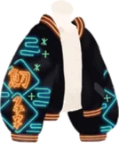 ネオンスカジャン・黒