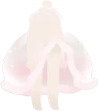 妖精のふわふわオーバースカート