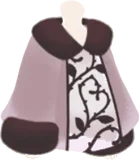 茨柄のピンクコート